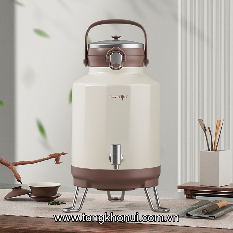 BÌNH BẢO ÔN OYATTON GRAND MASTER O409 7200ML – 6 LỚP CHÂN KHÔNG, VÒI RÓT, KHÓA KÉP! ảnh 7